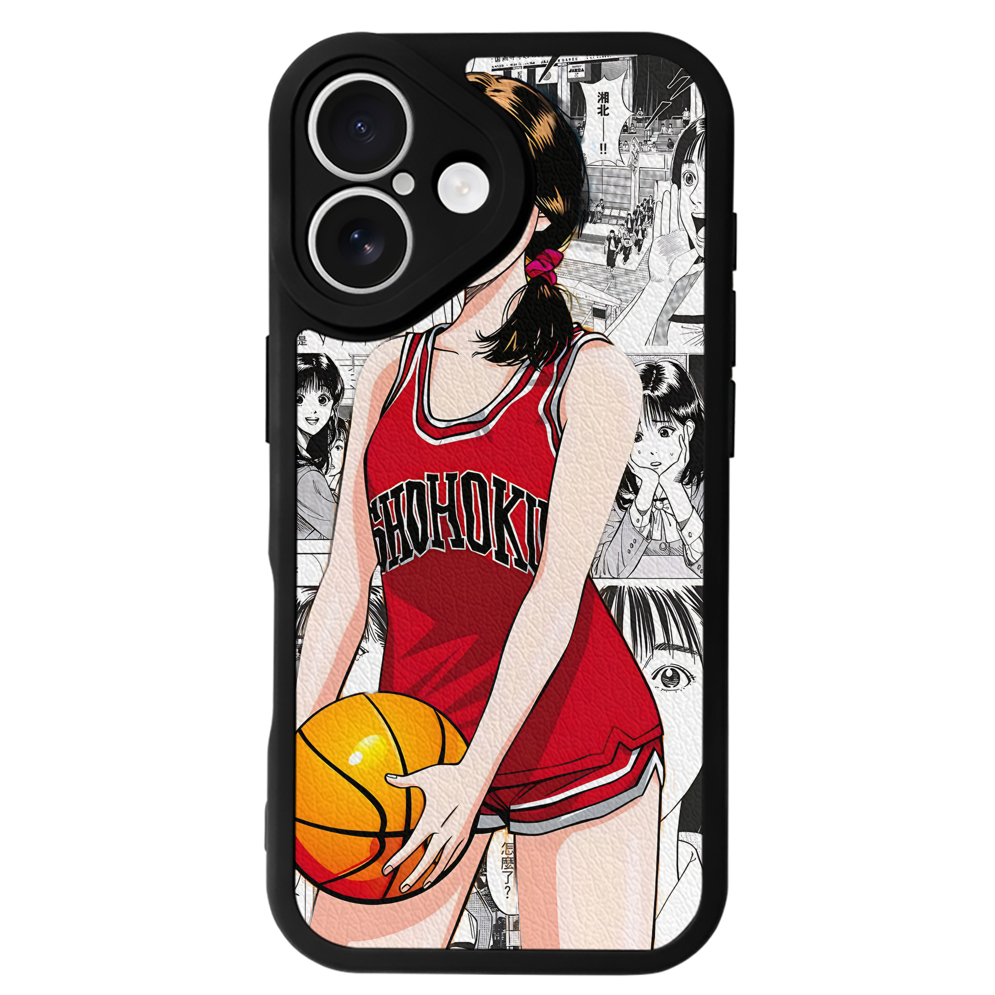 （画像用） SLAM DUNK／スラムダンク 【iPhone 16シリーズ対応】シリコンスマホケース（レザー調） 材質：シリコン
